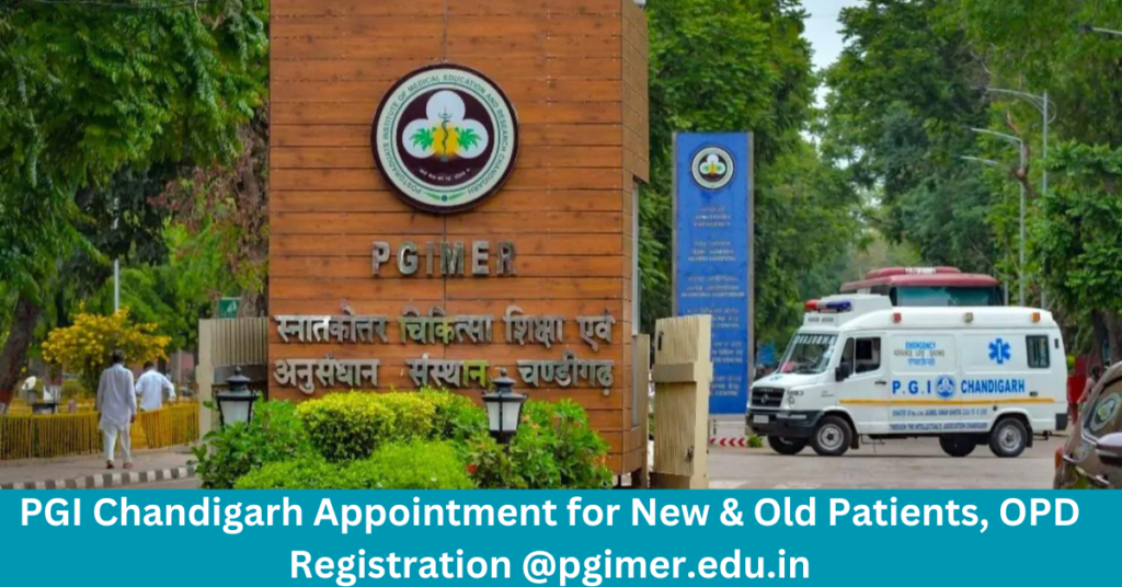 PGI Chandigarh Appointment